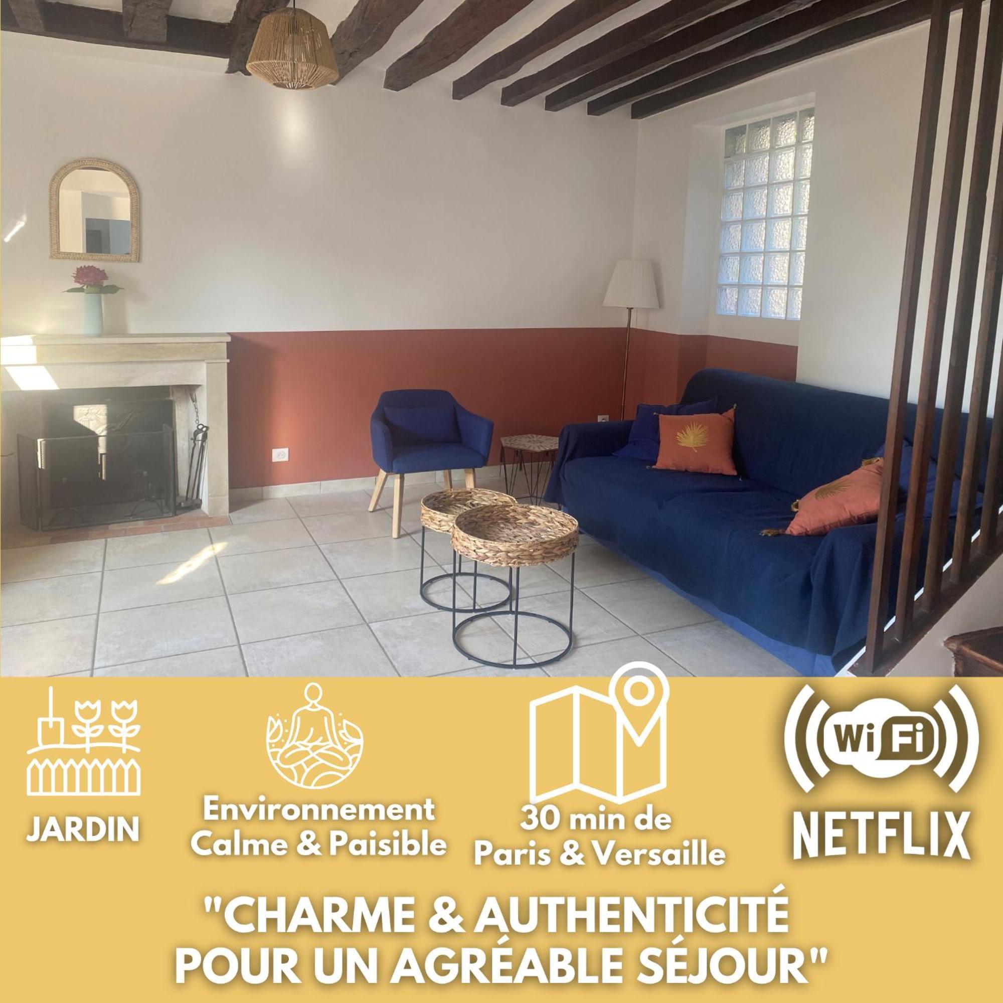 Chez Myriam Vila Orgeval  Exterior foto
